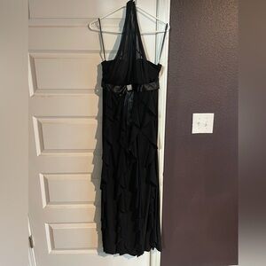 Black Halter Size 10 Dress